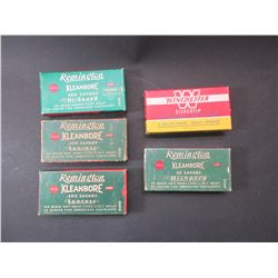 3 Boxes Remington Kleanbore .300 Savage Ammo