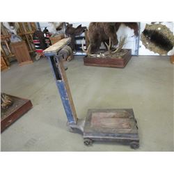 Feed Store Scale W Weights- 45" X 19"