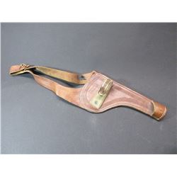 Marked Al Furstnow Miles City Mont. Clip Shoulder Holster- Stamped- Damaged Strap