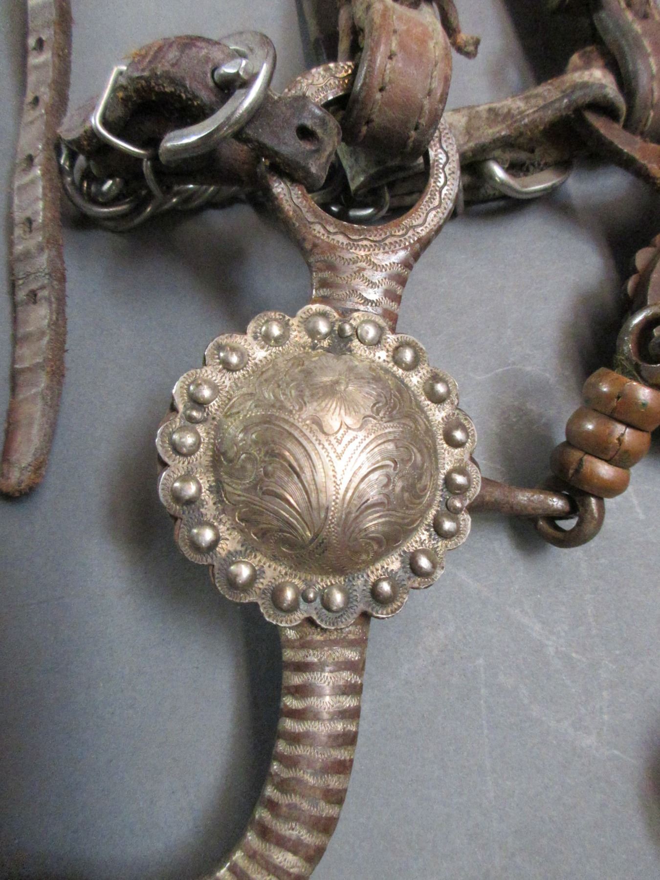 Marked Franco Star 2006 Silver Inlaid Bit- 2.25