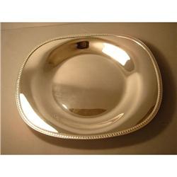 Dish  Sterling  Signed Wilkens German 1950s #1081087