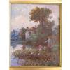 Image 1 : English Countryside Oil on Canvas #1081359