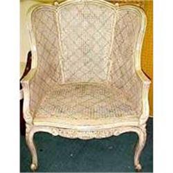 FRENCH COUNTRY  CANED ARMCHAIR #1081395