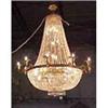 Image 1 : Empire Style Crystal Beaded Ballroom Chandelier#1081401