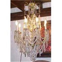 Antique Baccarat Crystal Chandelier #1081415