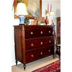 Mahogany Directoire abattant desk/chest #1081437