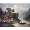 Image 1 : Nineteenth-Century Dutch Landscape Oil Painting#1081445