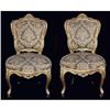 Image 1 :  Pair of Rococo Gilt Chairs #1081460