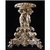 Image 1 : Silver over Bronze Pedestal with Three Cherubs #1081467