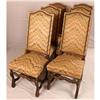 Image 1 : 1930s French Set of 6 Oak Sheep Bone Chairs #1081475