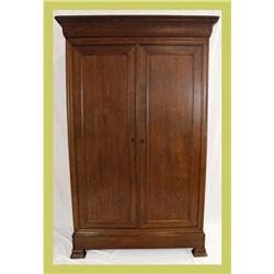 1870s French Oak Louis-Philippe Armoire #1081496