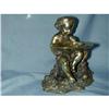 Image 1 : MID 18TH CENTURY GILT BRONZE INKSTAND PUTTI #1081539