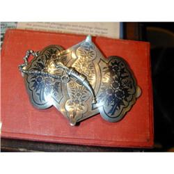 FABERGE IMPERIAL RUSSIAN NEILLO BUCKLE #1081545