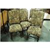 Image 1 : Set of 6 French barley twist chairs #1081609