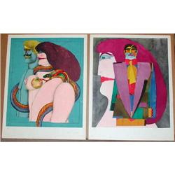 Richard Lindner, After Noon,  Portfolio of 8 #1081629