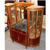 Image 1 : French Double Side by Hutch Secretary Vanity #1081665