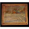 Image 1 : ROBERT EMMETT OWEN B.1878 Red Barn in Winter #1081721