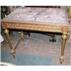 Image 1 : Louis XVI  Empire French coffee table  gilt #1081907