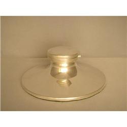 Inkwell  Large  Capstan  Sterling  Birmingham #1091713