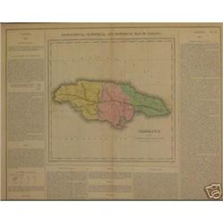 Map of Jamaica #1091737