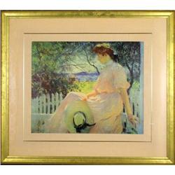 Print portrait entitled ?Eleanor?, originally #1091743