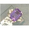 Image 1 : Retro Vintage Amethyst and Diamond 14k Ring #1091979