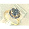Custom 2.63ct Cab Sapphire in 14k Ring #1091980