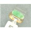 DEAL Beautiful Cabochon Jade in 14k Ring #1091982
