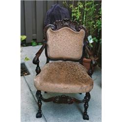 Victorian Rococo style Arm chair    #1091986