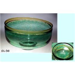 VINTAGE SCANDINAVIAN ART GLASS BOWL KOSTA?? #1092166