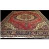 Image 1 : 10' x 7' Semi antique Persian Tabriz rug #1092210