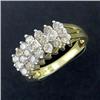 Image 1 : 1.0 CTTW DIAMOND CLUSTER RING & 10K YELLOW GOLD#1092220