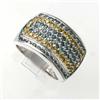Image 1 : 1.5CTW  CANARY YELLOW & TEAL BLUE DIAMOND #1092224