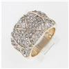 Image 1 : 2.0 CTW  DIAMOND CLUSTER RING  14K~VERY NICE #1092225