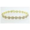 Image 1 : 10.0 CTW  DIAMOND TENNIS BRACELET  ~ FANCY LINK#1092237