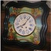 Image 1 : 19th c. French wall clock "oeil de boeuf" #1092252