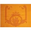 Image 1 : Embroidered Chair Seat  Cover Fabric (Set of 4)#1092406