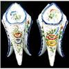 Image 1 : PR  19C FRENCH NEVERS QUIMPER FAIENCE VASES #1092581