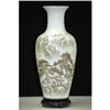Image 1 : Chinese  Porcelain  Vase  with  Mountain  and  #1102490