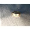 Image 1 : Estate 14K Diamond Emerald Ruby Sapphire Band #1102756