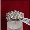 Image 1 : Estate Brilliant Rounds Diamond White Gold Ring#1103006