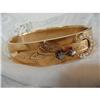 Image 1 : Victorian 18K Rose Gold Bangle with Diamonds & #1113072