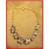 Image 1 : Deco Lucite Chunky Necklace with Plastic Chain #1113474