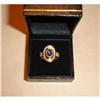 Image 1 : 18k Tansanite and Diamond Ring #1113711