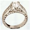 Image 1 : 1.40 CARATS diamond solitaire ring accented #1114113