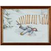 Image 1 :  print ?Boy making Snow Catherine Simpson #1120633