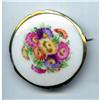 Image 1 : Handpainted Limoges  Porcelian Flower  Brooch #1120660