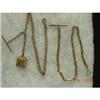 Image 1 : Victorian Lot of 2 Watch  Chains Watch Fobs#1120715