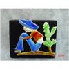 Image 1 : Estate Vintage TRUART  Sterling Enamel Brooch #1121368