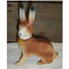 Image 1 : PAPIER MACHE RABBIT CANDY CONTAINER #1122023